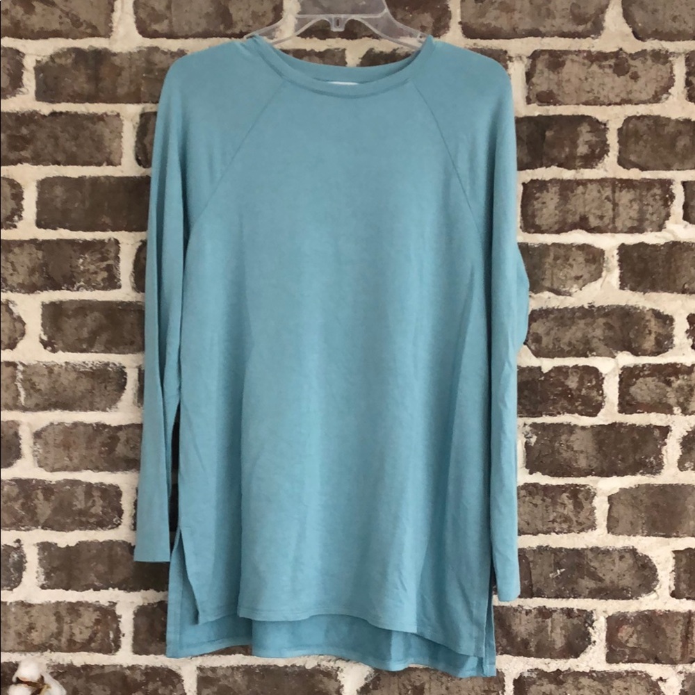 Teal Long Sleeve Top